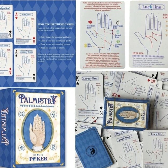NEW Palmistry Poker Card Deck - Picture 5 of 6